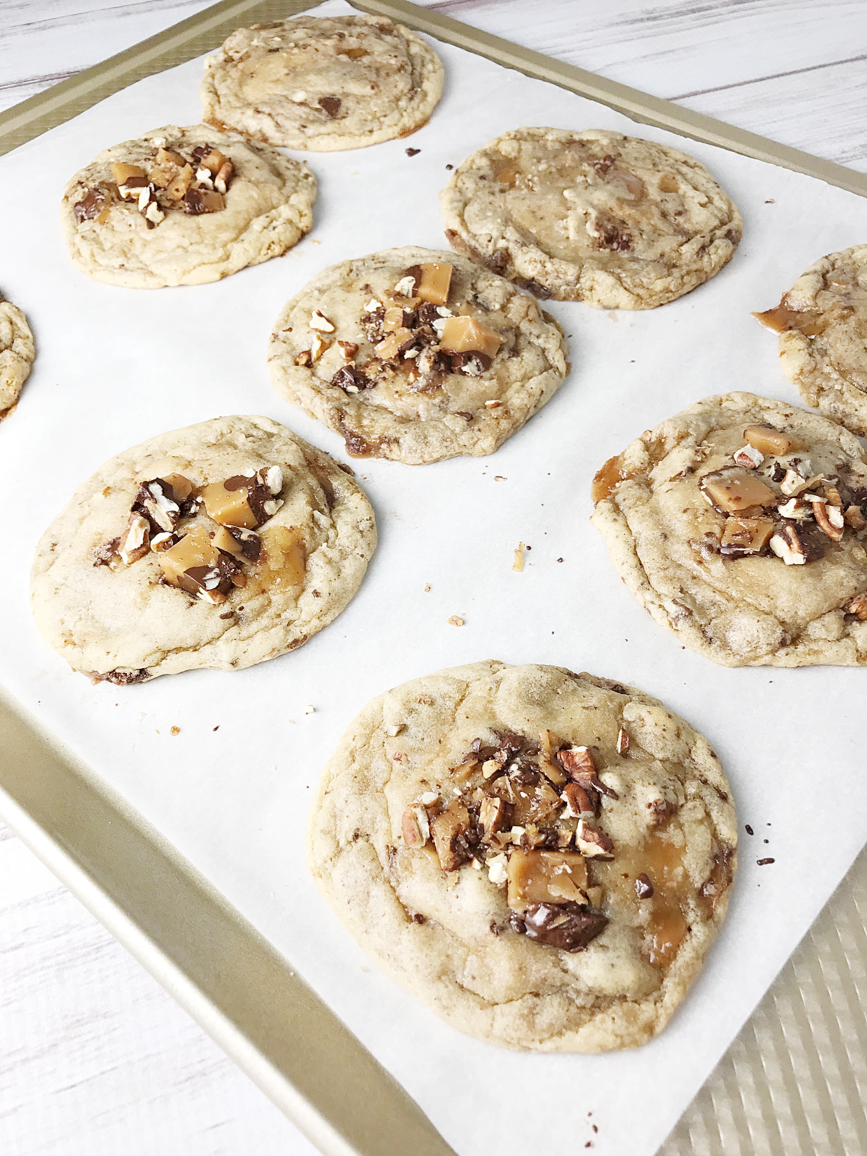 Toffee Chunk Cookies - Kelly Lynn's Sweets And Treats